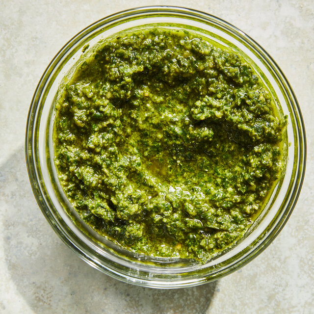 B-Adición de Pesto